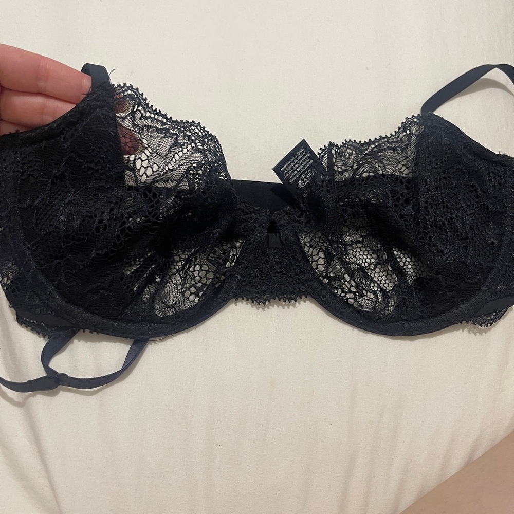 Calvin Klein Black Lace Bra